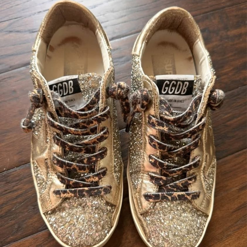 Golden Goose Women's Glitter Sneakers